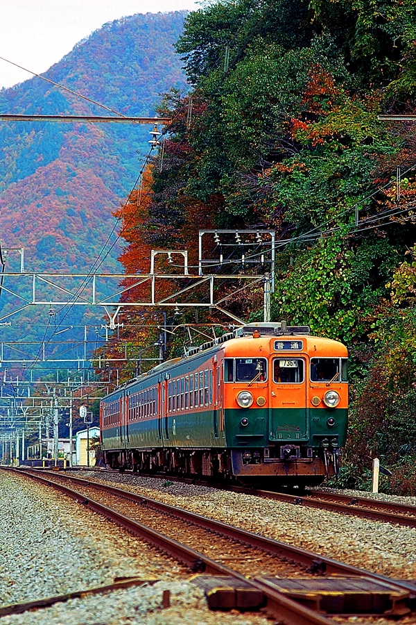 車内形式板 形式プレート 鉄道 クモハ 165-3 Kano鉄道局 165系